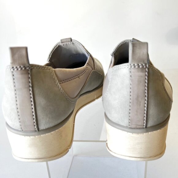 Baretraps slip on wedge shoes Gray Slip on Women Shoes Size 9.5 - Picture 5 of 9
